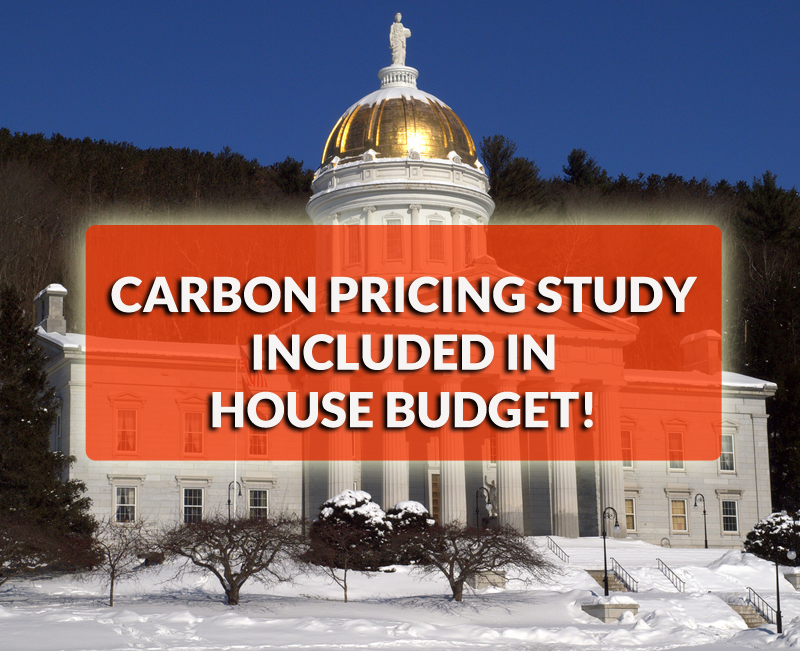 Vermont House passes budget with funding for carbon pricing study